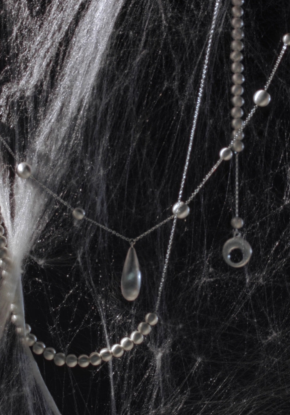 SUN HUNTER丨Brushed Teardrop Slider Necklace - PSYLOS 1, SUN HUNTER丨Brushed Teardrop Slider Necklace, Accessories, SUN HUNTER, PSYLOS 1