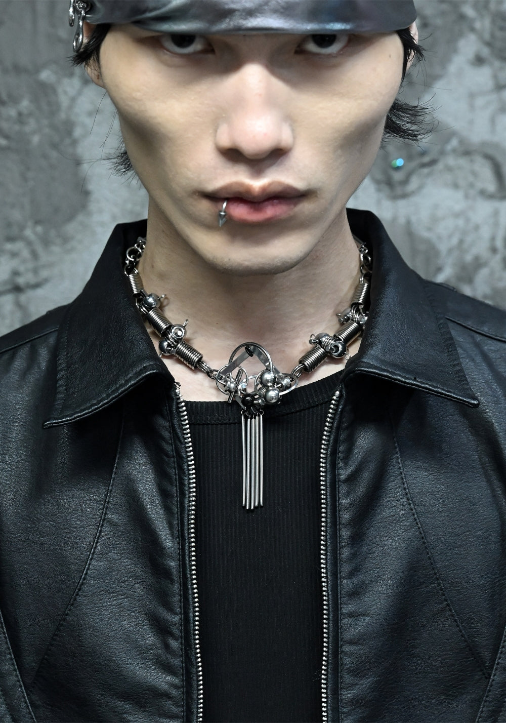 ILLuSoRy丨Cyberpunk Titanium Steel Choker - PSYLOS 1, ILLuSoRy丨Cyberpunk Titanium Steel Choker, Accessories, ILLuSoRy, PSYLOS 1