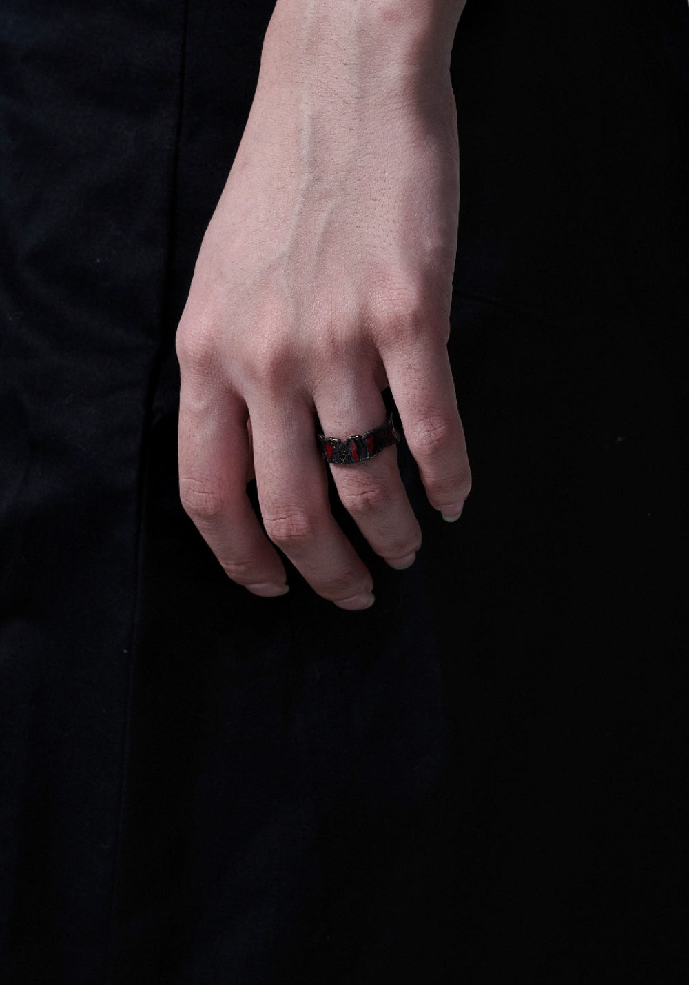 ILLuSoRy丨Dark Silver Adjustable Ring - PSYLOS 1, ILLuSoRy丨Dark Silver Adjustable Ring, Accessories, ILLuSoRy, PSYLOS 1