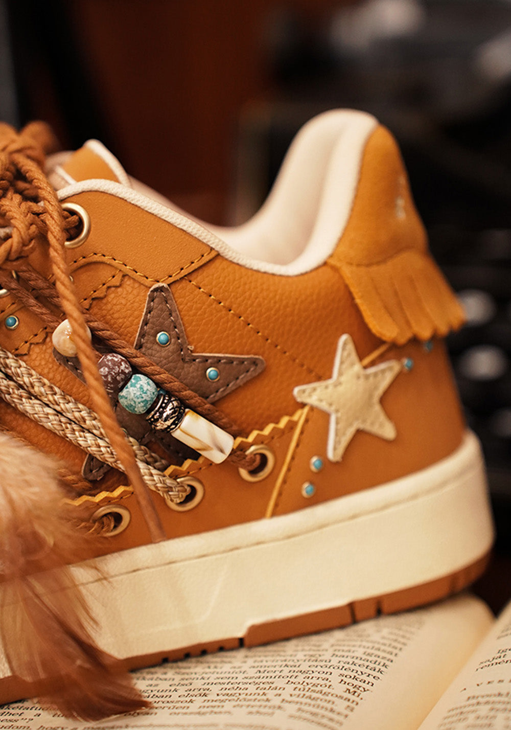 KAALIXTO丨Star Board Shoes-DETECTIVE CHINATOWN 1900 collaboration edition-Ginger - PSYLOS 1, KAALIXTO丨Star Board Shoes-DETECTIVE CHINATOWN 1900 collaboration edition-Ginger, Skate Shoes, KAALIXTO•JAPAN, PSYLOS 1