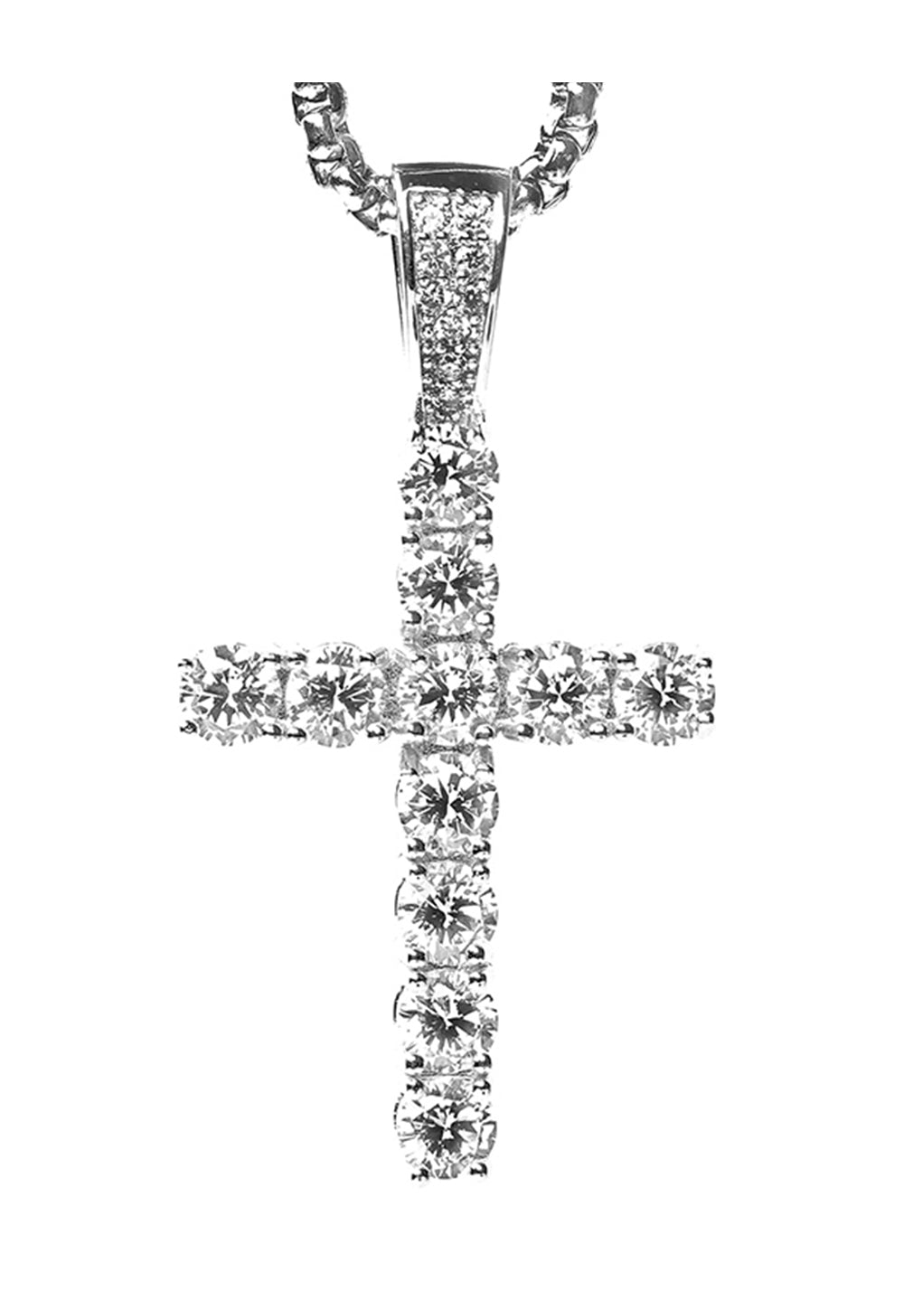 LUXTA丨Iced Out Diamond Cross Pendant - PSYLOS 1, LUXTA丨Iced Out Diamond Cross Pendant, Accessories, LUXTA, PSYLOS 1