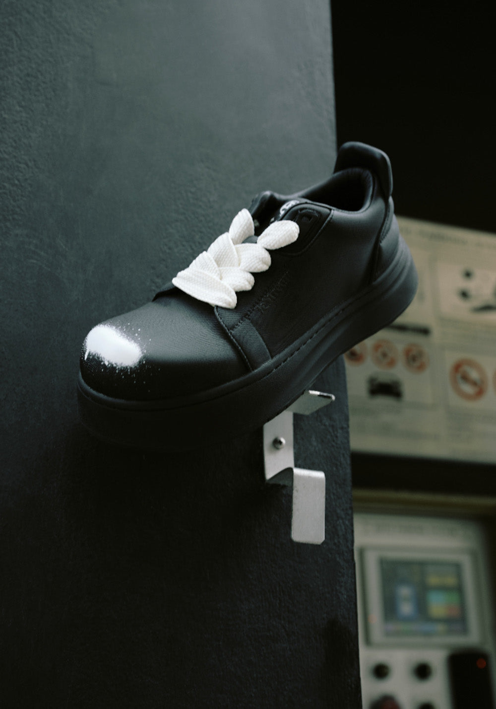 LeStream | Spray-Painted Chunky Derby Shoes  - PSYLOS 1, LeStream | Spray-Painted Chunky Derby Shoes , Chunky Sneakers, LeStream, PSYLOS 1