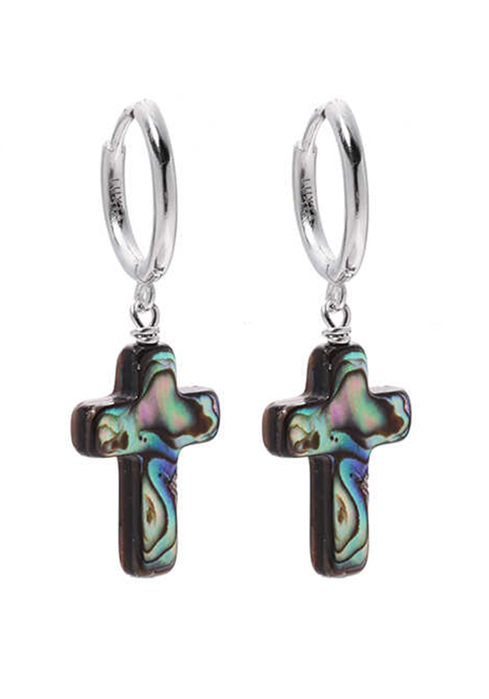 LUXTA丨Pearl Cross Silver Earrings - PSYLOS 1, LUXTA丨Pearl Cross Silver Earrings, Accessories, LUXTA, PSYLOS 1