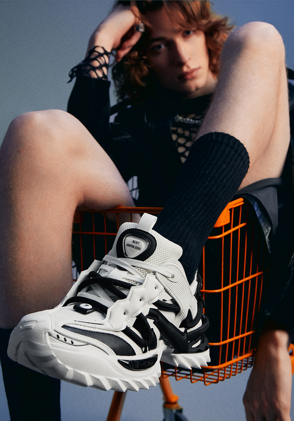 NEXT IMPULSIVE丨Burden Reduction Series-Black - PSYLOS 1, NEXT IMPULSIVE丨Burden Reduction Series-Black, Chunky Sneakers, NEXT IMPULSIVE•JAPAN, PSYLOS 1