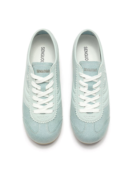 SENGUOGUO | "Street Racer" Retro Minimalist Trainer-Tiffany Green - PSYLOS 1, SENGUOGUO | "Street Racer" Retro Minimalist Trainer-Tiffany Green, Unisex Shoes, SENGUOGUO, PSYLOS 1