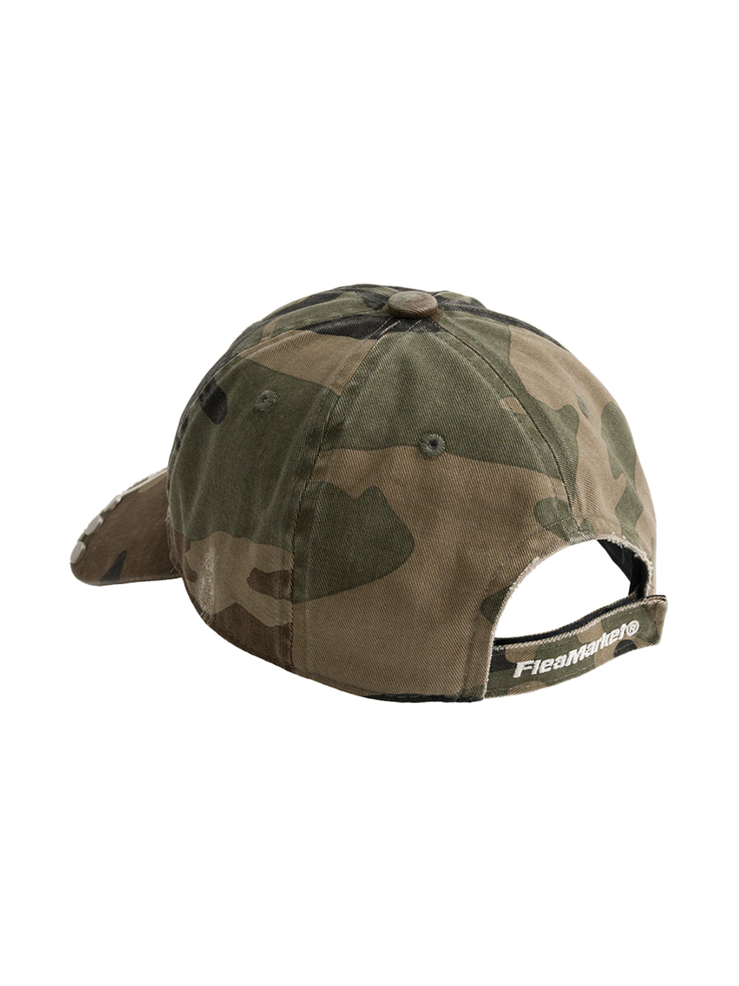 FLEAMARKET | "V Project" Stitchwork Curve Brim Baseball Cap - PSYLOS 1, FLEAMARKET | "V Project" Stitchwork Curve Brim Baseball Cap, Accessories, FLEAMARKET, PSYLOS 1