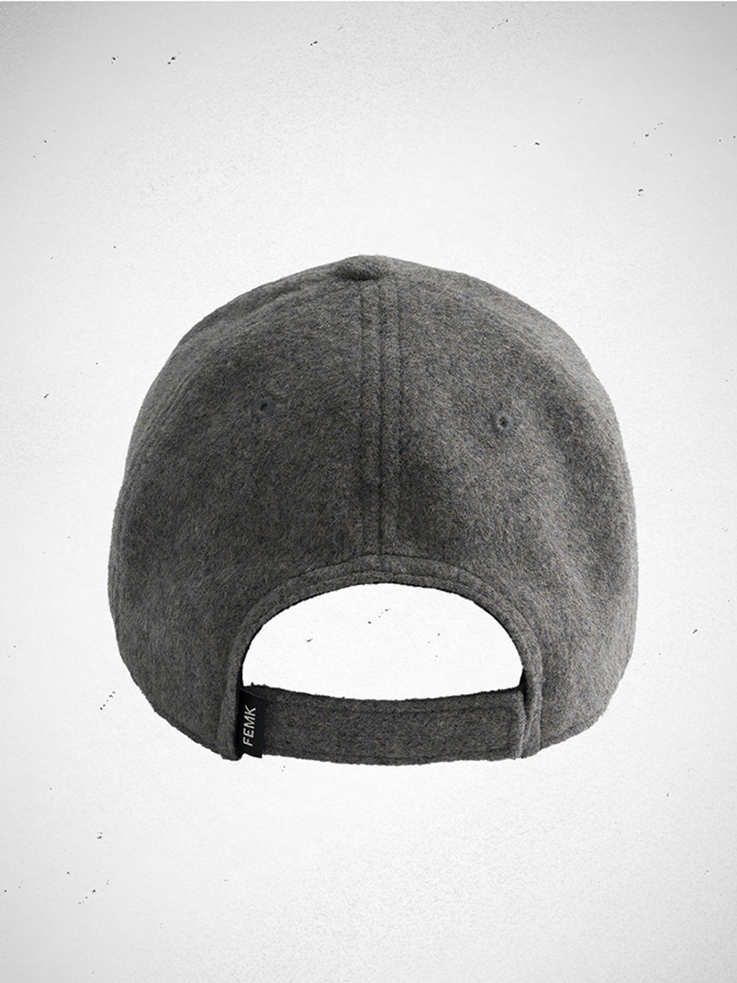 FLEAMARKET | Woolen Crest Curve Brim Cap-Grey - PSYLOS 1, FLEAMARKET | Woolen Crest Curve Brim Cap-Grey, Hats, FLEAMARKET, PSYLOS 1