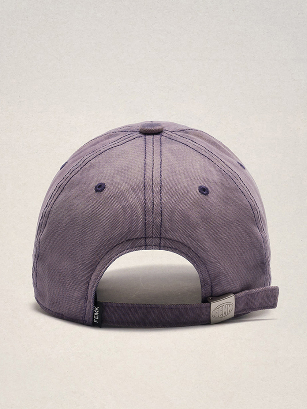 FLEAMARKET | "STOLEN" Stitchwork Curve Brim Cap-Purple - PSYLOS 1, FLEAMARKET | "STOLEN" Stitchwork Curve Brim Cap-Purple, Hats, FLEAMARKET, PSYLOS 1