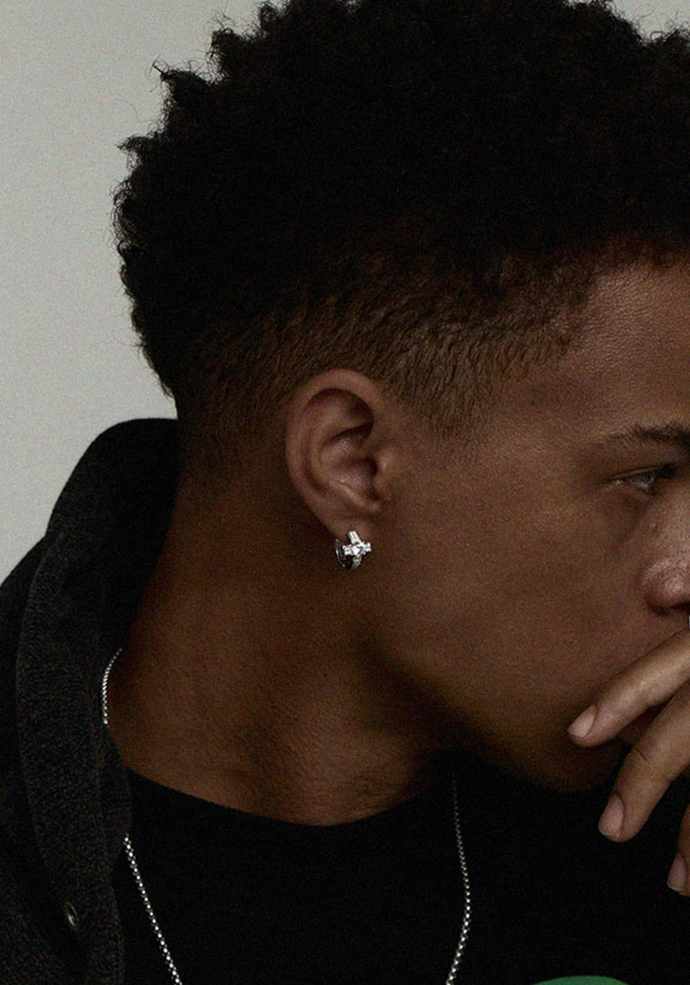 LUXTA丨Diamond Cross Silver Earrings - PSYLOS 1, LUXTA丨Diamond Cross Silver Earrings, Accessories, LUXTA, PSYLOS 1