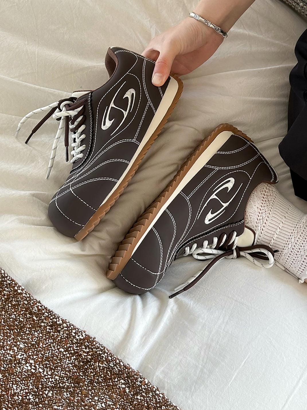 EBLAN | Glider Double Lace Bawling Trainer - PSYLOS 1, EBLAN | Glider Double Lace Bawling Trainer, Racing Trainers, EBLAN, PSYLOS 1