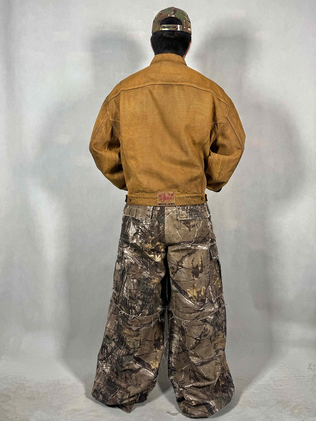 WoosterArchive | Forrest Camo 10 Pockets Patching Loose Fit Cargo Pants - PSYLOS 1, WoosterArchive | Forrest Camo 10 Pockets Patching Loose Fit Cargo Pants, Men's Wear, WoosterArchive, PSYLOS 1