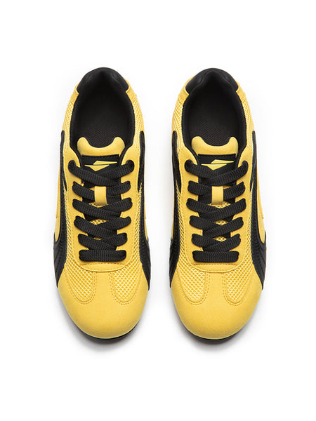 SENGUOGUO | "Apex" Retro Motor Sports Racing Trainer-Yellow - PSYLOS 1, SENGUOGUO | "Apex" Retro Motor Sports Racing Trainer-Yellow, Retro Trainers, SENGUOGUO, PSYLOS 1