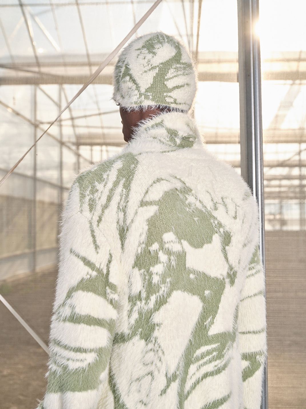 NUTEMPEROR | Textured Fuzzy Jacquard Knit Beanie - PSYLOS 1, NUTEMPEROR | Textured Fuzzy Jacquard Knit Beanie, Hat, NUTEMPEROR•JAPAN, PSYLOS 1