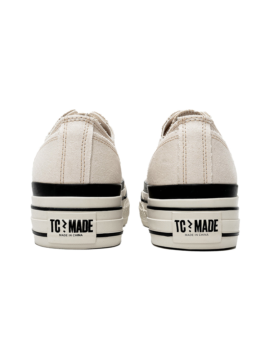 T/C MADE│016b Classic Jack Purcell Style Smiley-Toe Canvas Sneakers-White - PSYLOS 1, T/C MADE│016b Classic Jack Purcell Style Smiley-Toe Canvas Sneakers-White, Canvas Sneakers, T/C MADE, PSYLOS 1