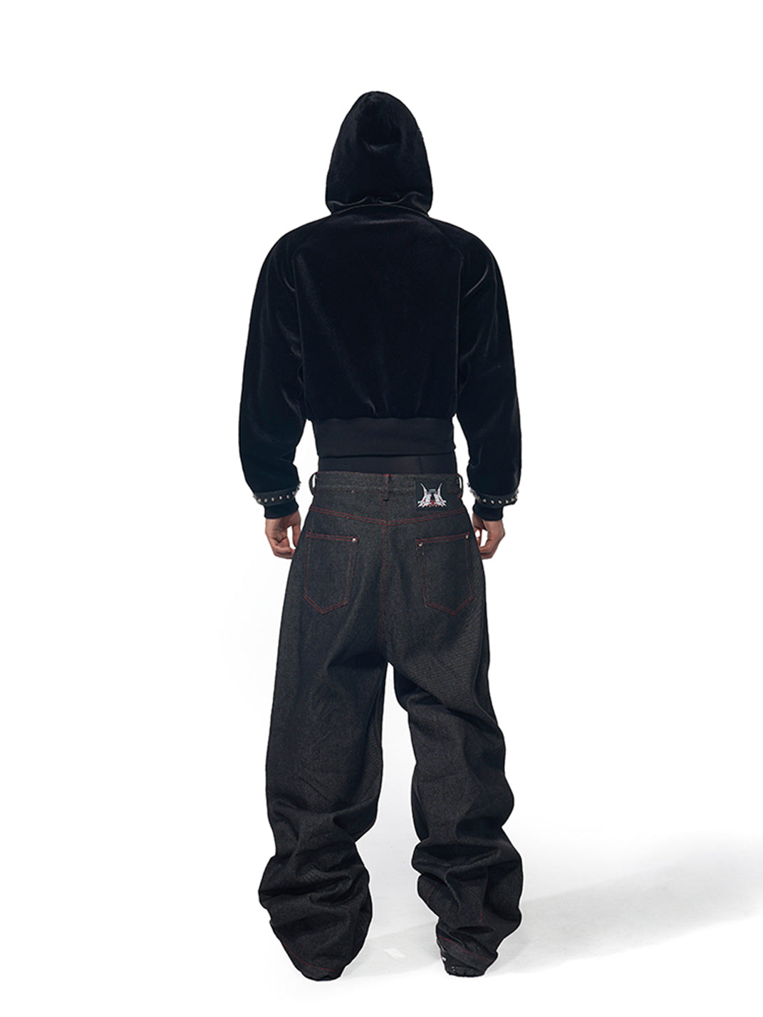 Fourth3ex | Studded Corduroy Hoodie Jacket - PSYLOS 1, Fourth3ex | Studded Corduroy Hoodie Jacket, Hoodie, Fourth3ex, PSYLOS 1