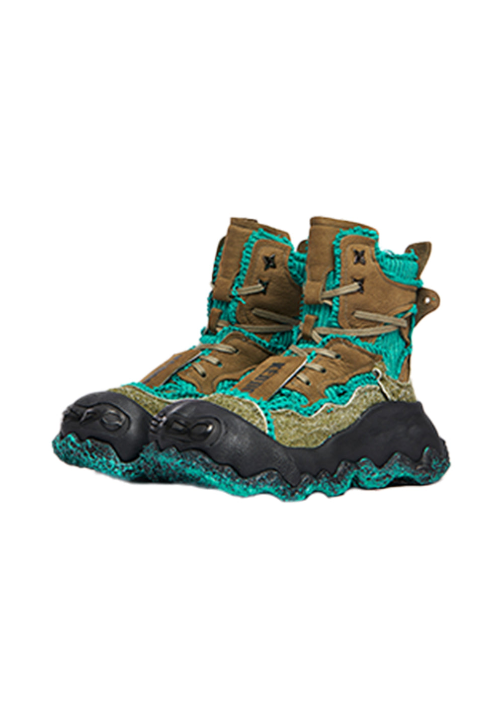 KEDDO | Deconstructed Paint-Splash Combat Boots  - PSYLOS 1, KEDDO | Deconstructed Paint-Splash Combat Boots , Boots, KEDDO, PSYLOS 1