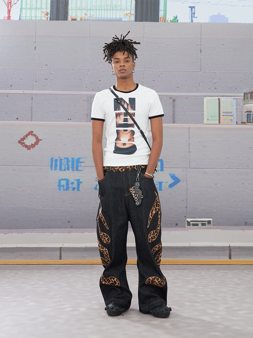 DND4DES | Leopard Cowprint Keychain Wallet - PSYLOS 1, DND4DES | Leopard Cowprint Keychain Wallet, Wallets, DND4DES•JAPAN, PSYLOS 1