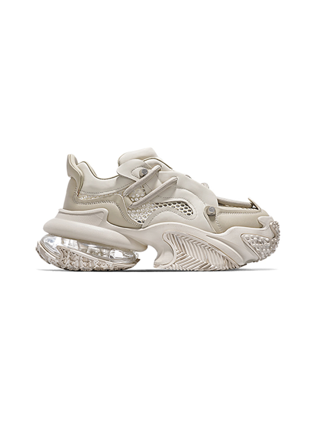 SALAXI | ”Vortex Propel“ Mesh Chunky Sneaker-Beige - PSYLOS 1, SALAXI | ”Vortex Propel“ Mesh Chunky Sneaker-Beige, Chunky Sneakers, SALAXI, PSYLOS 1