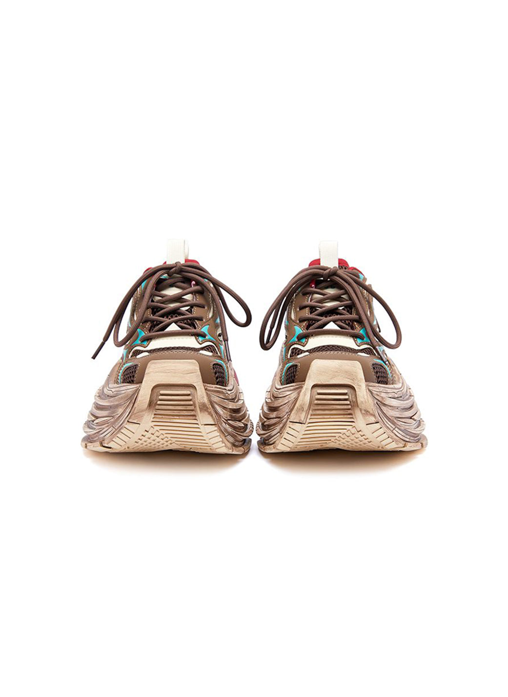 M88M丨Chunky Retro Dad Sneakers Mesh Running Shoes-Brown - PSYLOS 1, M88M丨Chunky Retro Dad Sneakers Mesh Running Shoes-Brown, Chunky Sneakers, M88M, PSYLOS 1