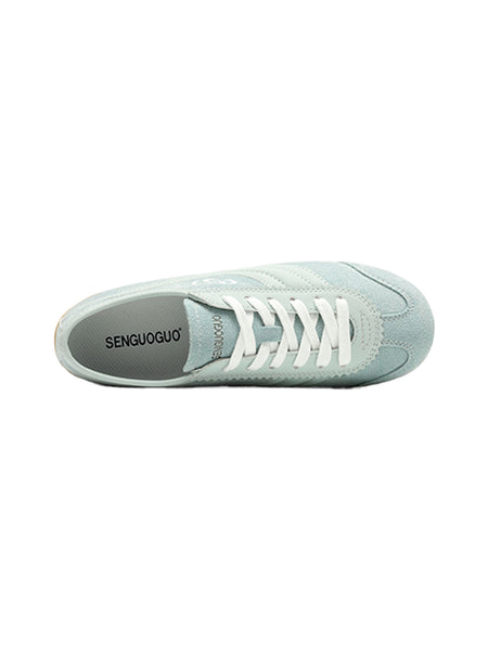 SENGUOGUO | "Street Racer" Retro Minimalist Trainer-Tiffany Green - PSYLOS 1, SENGUOGUO | "Street Racer" Retro Minimalist Trainer-Tiffany Green, Unisex Shoes, SENGUOGUO, PSYLOS 1