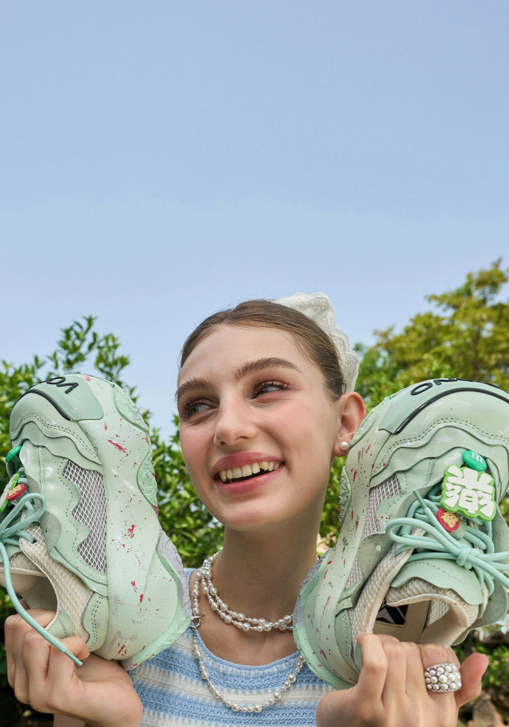 XMZY | Chunky Dad Sneakers-Green - PSYLOS 1, XMZY | Chunky Dad Sneakers-Green, Chunky Sneakers, XMZY•JAPAN, PSYLOS 1