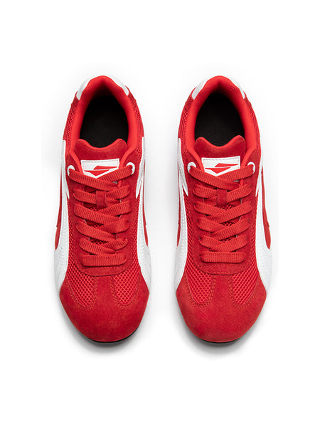 SENGUOGUO | "Apex" Retro Motor Sports Racing Trainer-Red - PSYLOS 1, SENGUOGUO | "Apex" Retro Motor Sports Racing Trainer-Red, Retro Trainers, SENGUOGUO, PSYLOS 1