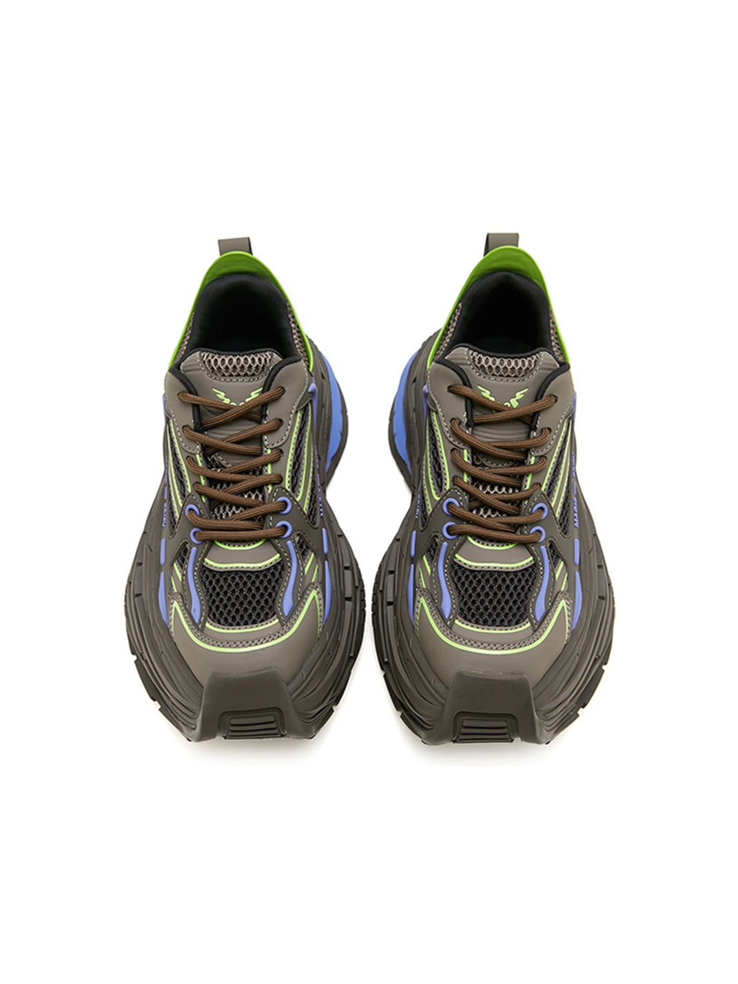 M88M丨Distressed Dad Sneakers Couple Retro Shoes-Olive Green - PSYLOS 1, M88M丨Distressed Dad Sneakers Couple Retro Shoes-Olive Green, Chunky Sneakers, M88M, PSYLOS 1