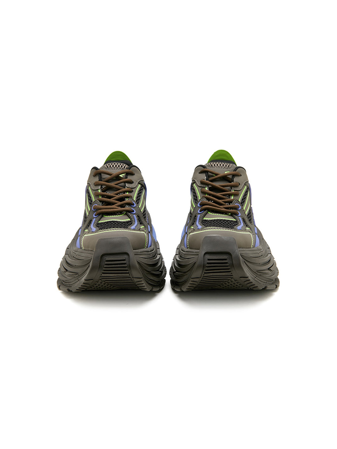 M88M丨Distressed Dad Sneakers Couple Retro Shoes-Olive Green - PSYLOS 1, M88M丨Distressed Dad Sneakers Couple Retro Shoes-Olive Green, Chunky Sneakers, M88M, PSYLOS 1