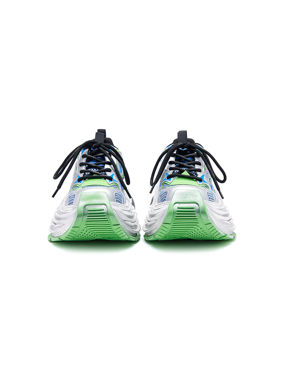 M88M丨Chunky Retro Dad Sneakers Mesh Running Shoes-Silver Green - PSYLOS 1, M88M丨Chunky Retro Dad Sneakers Mesh Running Shoes-Silver Green, Chunky Sneakers, M88M, PSYLOS 1