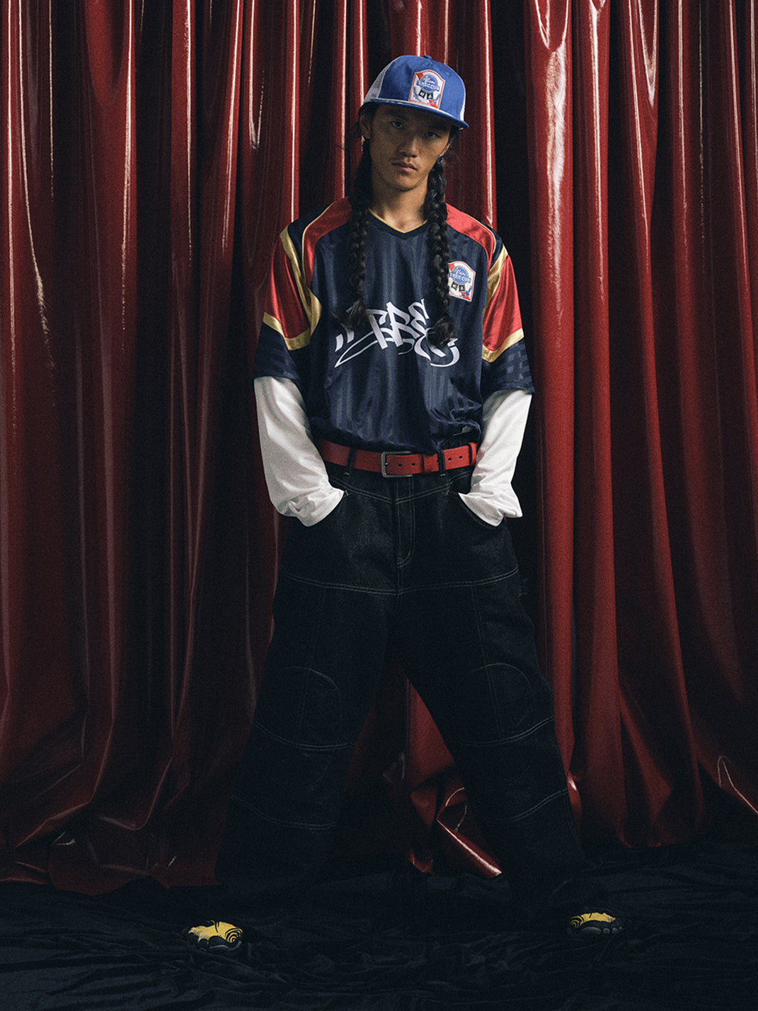 TREclub | Silky Mock Two Piece Hockey Jersey NO.25 - PSYLOS 1, TREclub | Silky Mock Two Piece Hockey Jersey NO.25, Men's Wear, TREclub, PSYLOS 1