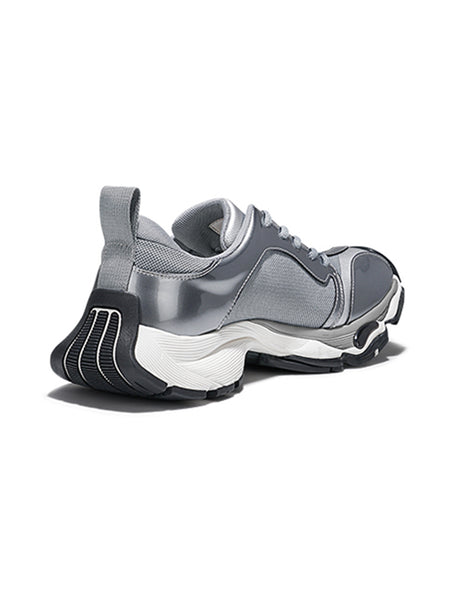 SALAXI | "Metallic Blade" Lightweight Dad Sneaker-Metallic Silver - PSYLOS 1, SALAXI | "Metallic Blade" Lightweight Dad Sneaker-Metallic Silver, Chunky Sneakers, SALAXI, PSYLOS 1
