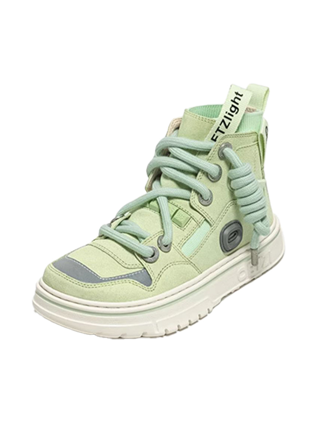 OETZI丨Ötzi Suede High-Top Platform Sneakers-Green - PSYLOS 1, OETZI丨Ötzi Suede High-Top Platform Sneakers-Green, Chunky Sneakers, OETZI, PSYLOS 1