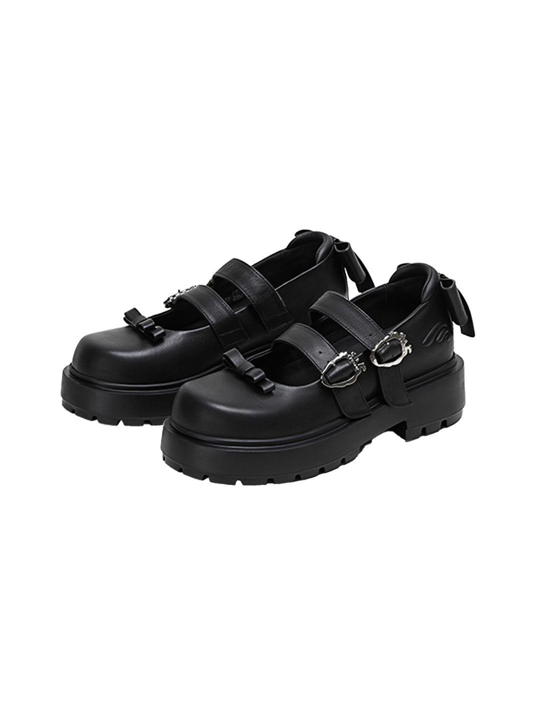 FYSPR丨Platform Mary Jane Shoes with Bow-Black - PSYLOS 1, FYSPR丨Platform Mary Jane Shoes with Bow-Black, Mary Jane shoes, FYSPR, PSYLOS 1