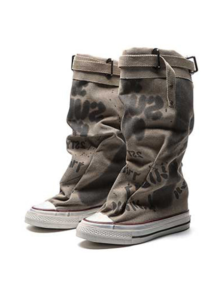 GSL | "Desert Chunk Taylor" Tall Boots - PSYLOS 1, GSL | "Desert Chunk Taylor" Tall Boots, Boots, GSL, PSYLOS 1