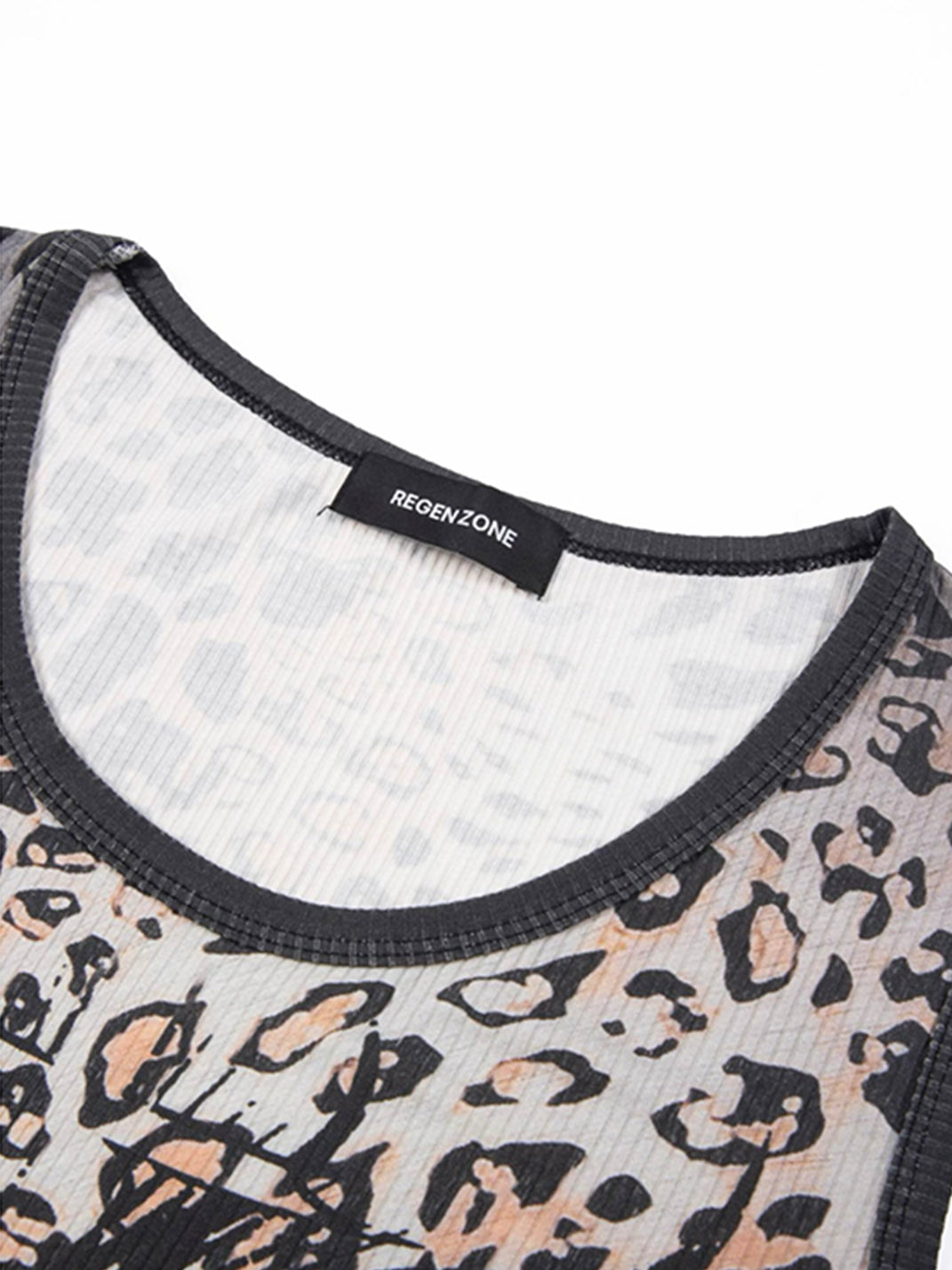 REGEN ZONE | Leopard Gradient Stretch Commute Tank - PSYLOS 1, REGEN ZONE | Leopard Gradient Stretch Commute Tank, Tank Top, REGEN ZONE•JAPAN, PSYLOS 1