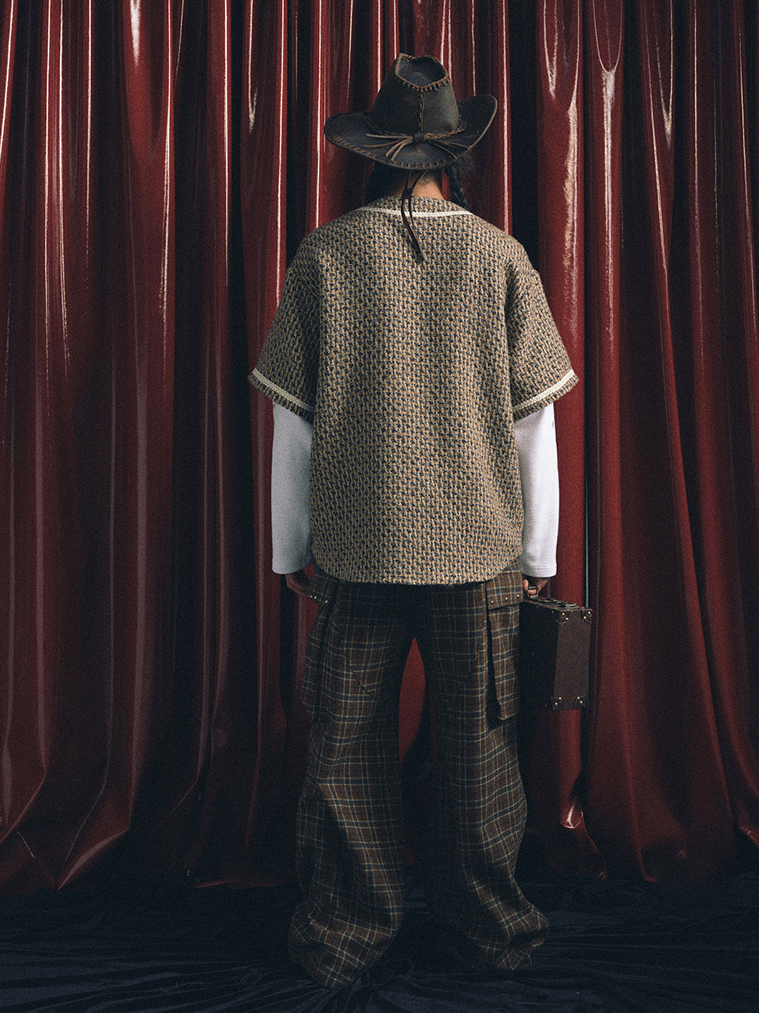 TREclub | Wool Twill Weave Mock Two Piece Long Sleeve - PSYLOS 1, TREclub | Wool Twill Weave Mock Two Piece Long Sleeve, Men's Wear, TREclub, PSYLOS 1