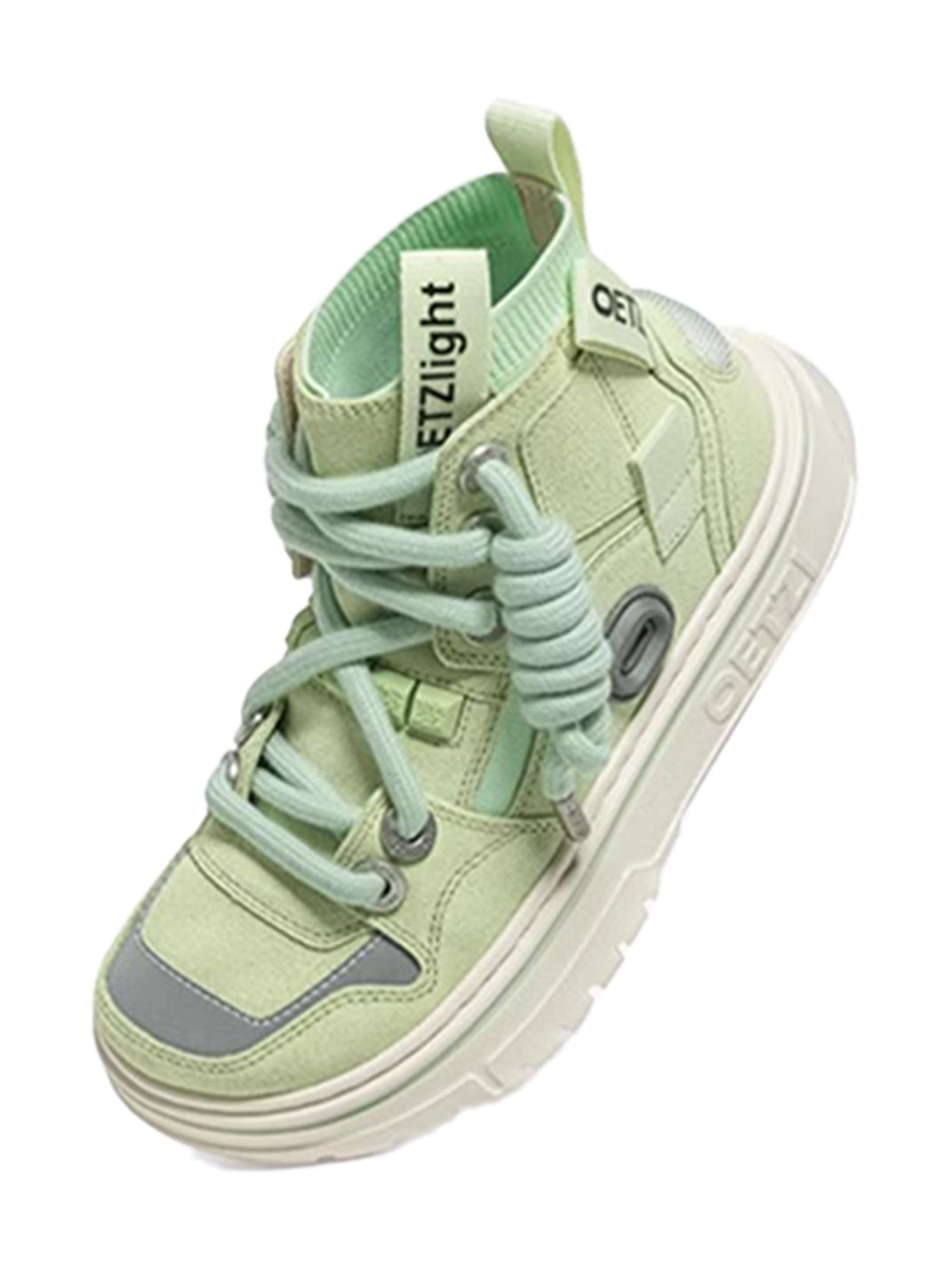 OETZI丨Ötzi Suede High-Top Platform Sneakers-Green - PSYLOS 1, OETZI丨Ötzi Suede High-Top Platform Sneakers-Green, Chunky Sneakers, OETZI, PSYLOS 1