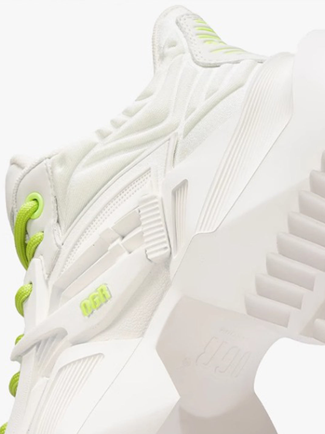 OGR | “Space Mecha 2.0” Chunky Sneaker-White - PSYLOS 1, OGR | “Space Mecha 2.0” Chunky Sneaker-White, Chunky Sneakers, OGR, PSYLOS 1