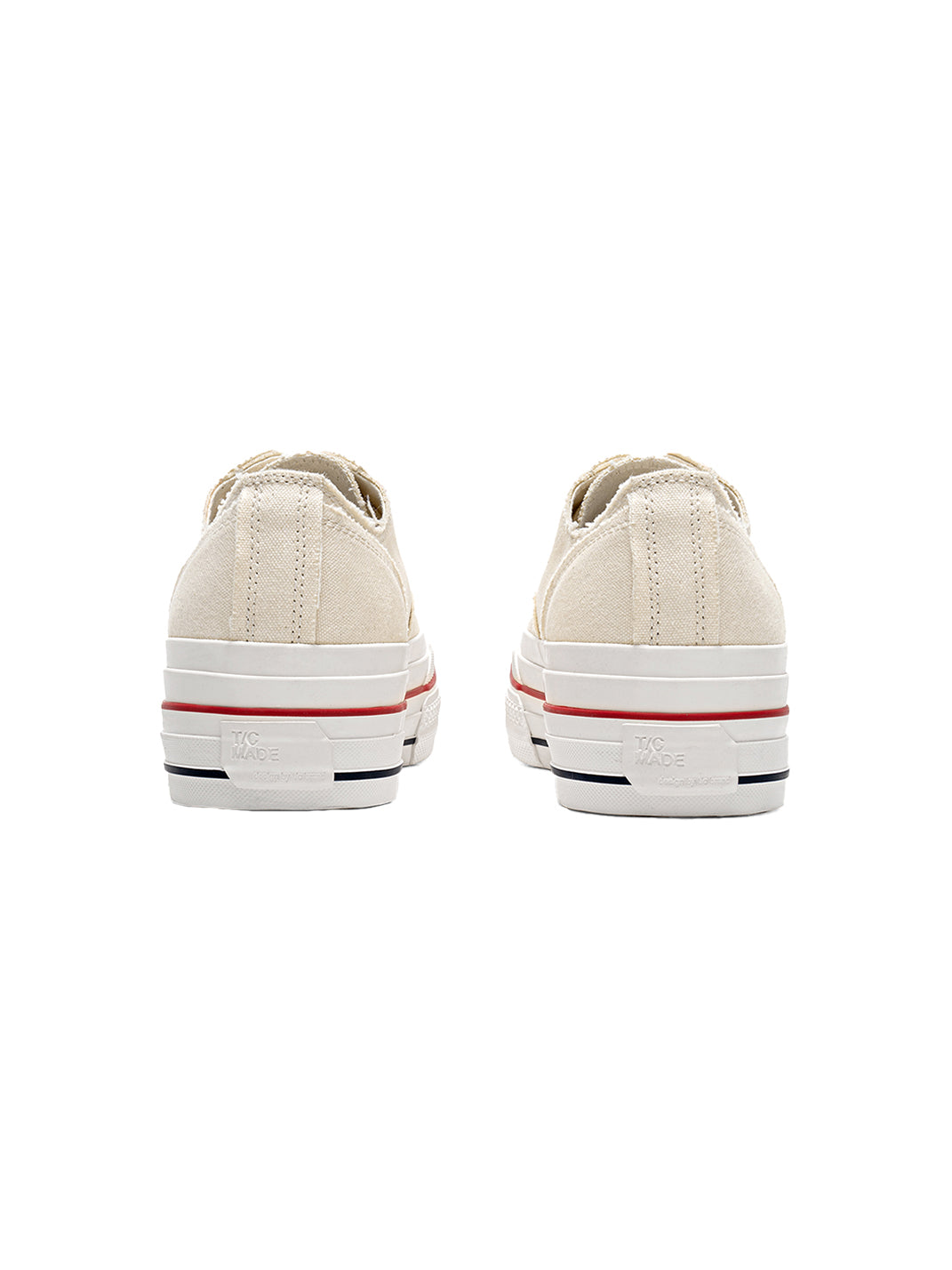 T/C MADE│023 Smiley Toe Thick-Soled Retro Japanese-Style Low-Top Canvas Shoes - PSYLOS 1, T/C MADE│023 Smiley Toe Thick-Soled Retro Japanese-Style Low-Top Canvas Shoes, Canvas Sneakers, T/C MADE, PSYLOS 1