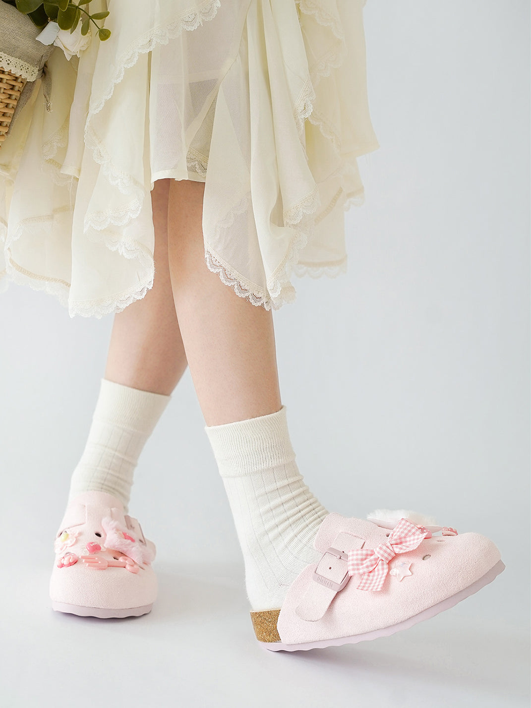 OICIRCLE | Cute Birken Clogs Japanese Style Mules-Pink - PSYLOS 1, OICIRCLE | Cute Birken Clogs Japanese Style Mules-Pink, Slippers, OICIRCLE, PSYLOS 1