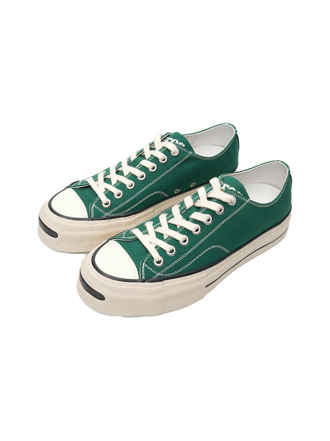 T/C Made x Broshood Co-Branded Smiling Toe Vulcanized Canvas Shoes-Green - PSYLOS 1, T/C Made x Broshood Co-Branded Smiling Toe Vulcanized Canvas Shoes-Green, Canvas Sneakers, T/C MADE, PSYLOS 1