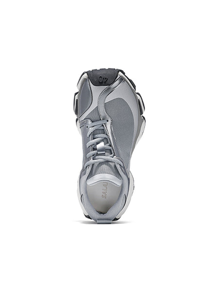 SALAXI | "Metallic Blade" Lightweight Dad Sneaker-Metallic Silver - PSYLOS 1, SALAXI | "Metallic Blade" Lightweight Dad Sneaker-Metallic Silver, Chunky Sneakers, SALAXI, PSYLOS 1