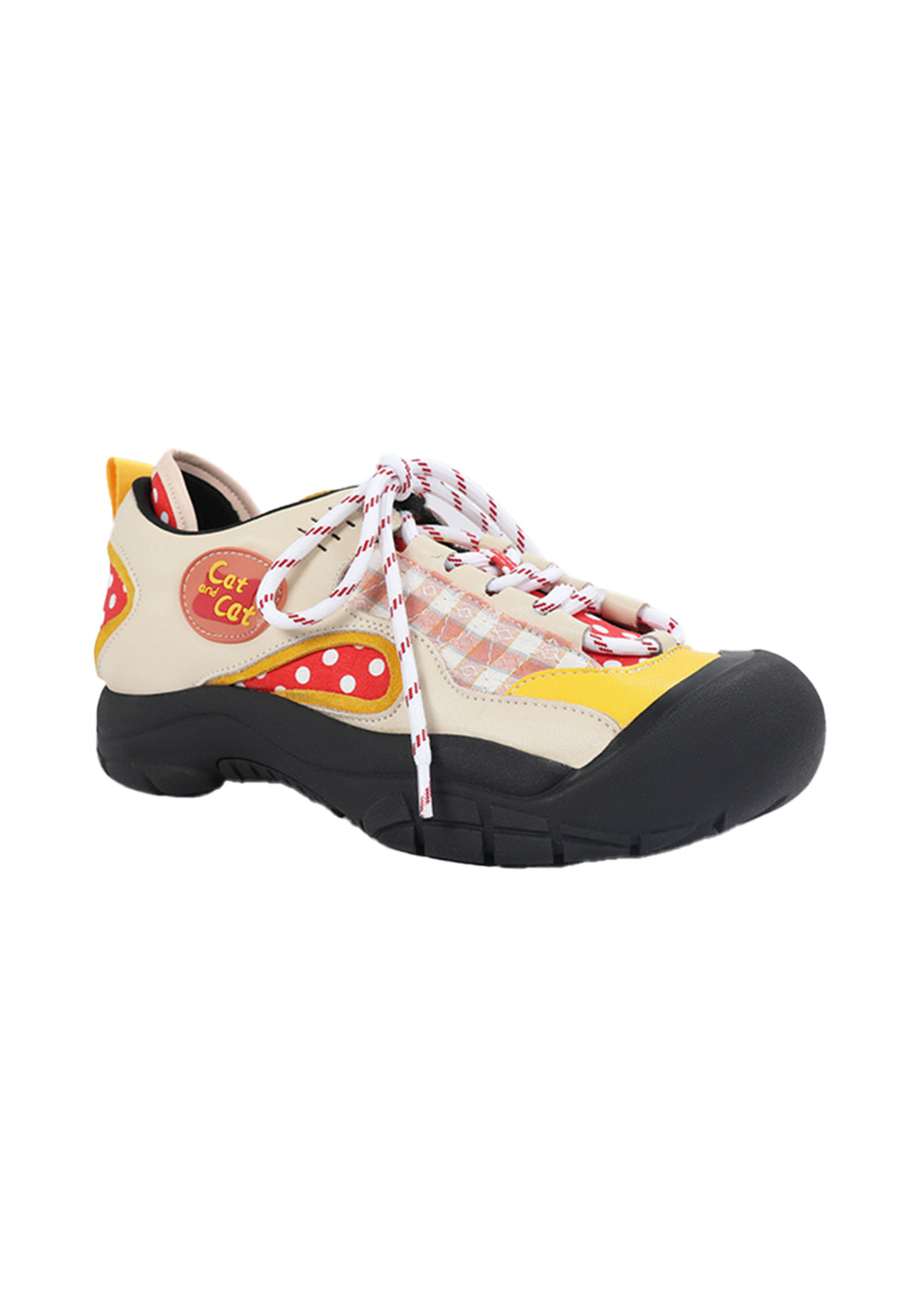 Cat and cat | Chunky Round Toe Lace-Up Sneakers - PSYLOS 1, Cat and cat | Chunky Round Toe Lace-Up Sneakers, Athleisure shoes, Cat and cat, PSYLOS 1