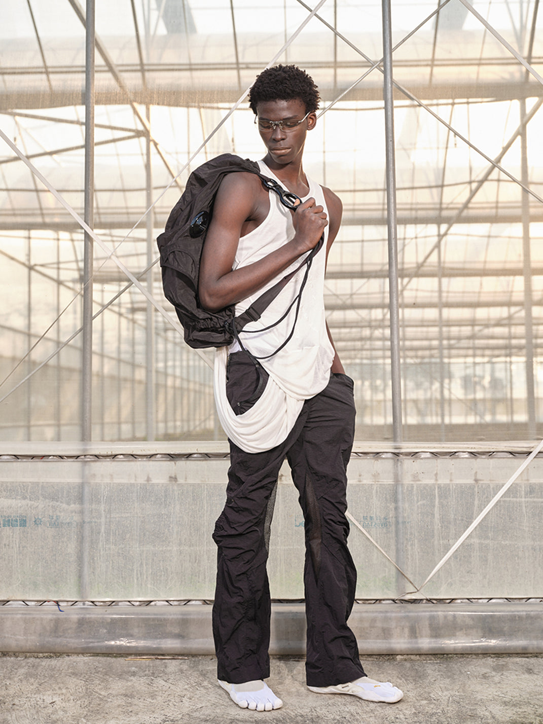 NUTEMPEROR | 3D Pocket Nylon Dumpling Sling Bag - PSYLOS 1, NUTEMPEROR | 3D Pocket Nylon Dumpling Sling Bag, Bag, NUTEMPEROR•JAPAN, PSYLOS 1