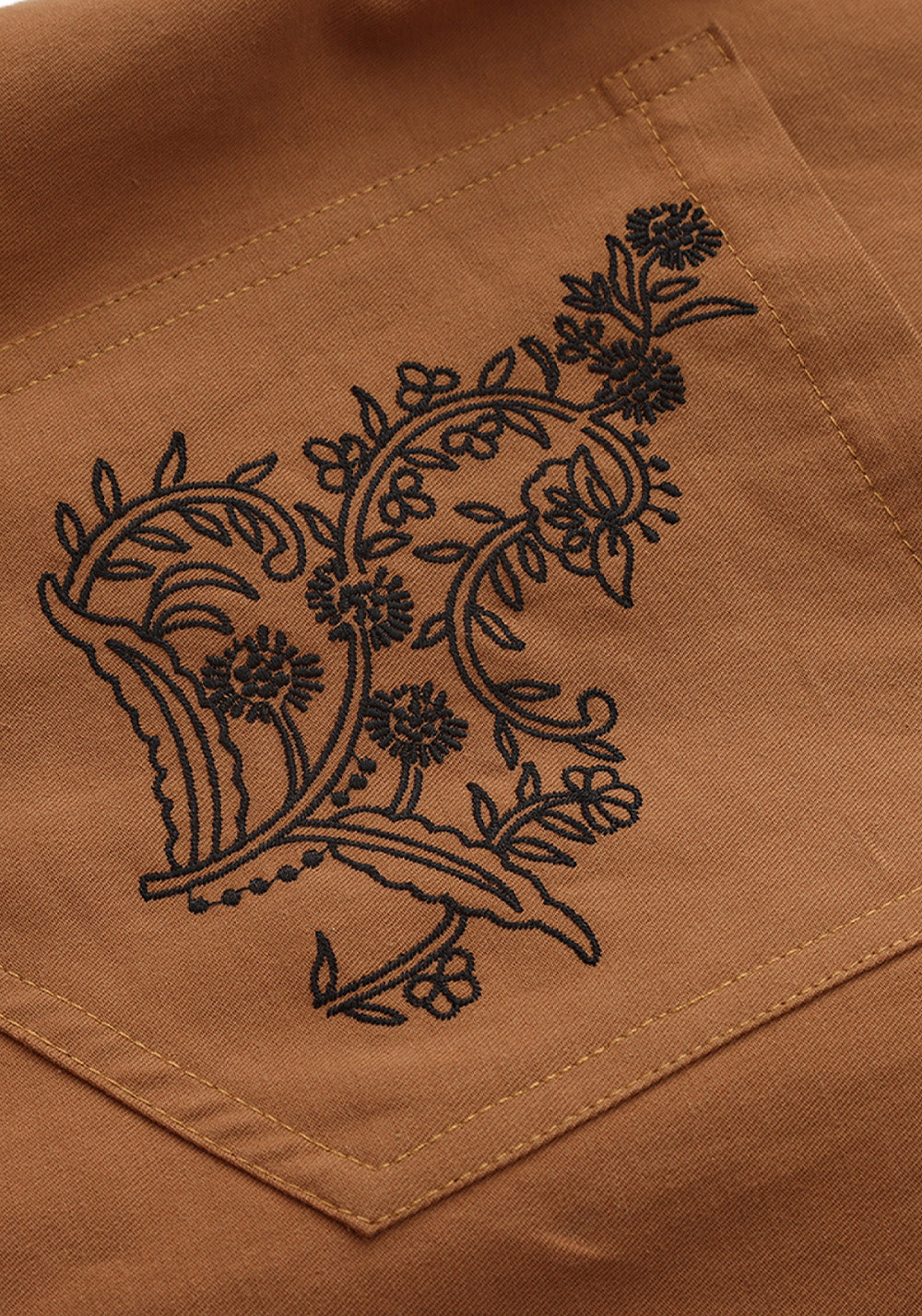 NyDkyel丨Deconstructed Placket Linen Blend Shirt-Brown - PSYLOS 1, NyDkyel丨Deconstructed Placket Linen Blend Shirt-Brown, Shirt, NyDkyel, PSYLOS 1