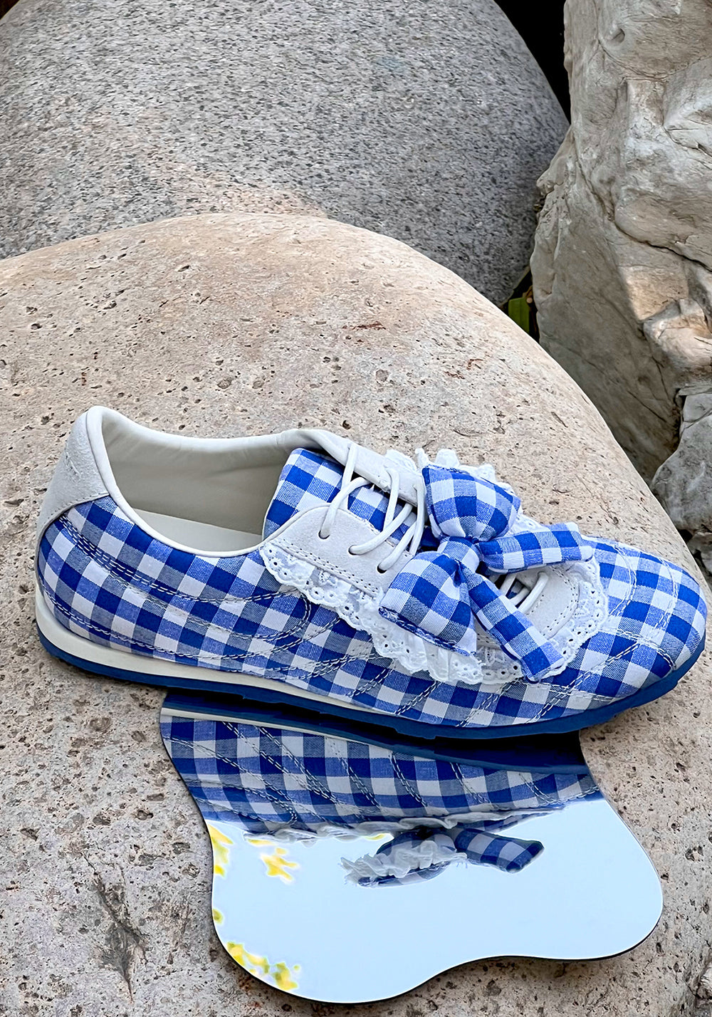 LeStream | Lucky Blue Lace-Up Ballet Flats  - PSYLOS 1, LeStream | Lucky Blue Lace-Up Ballet Flats , Retro Trainers, LeStream, PSYLOS 1