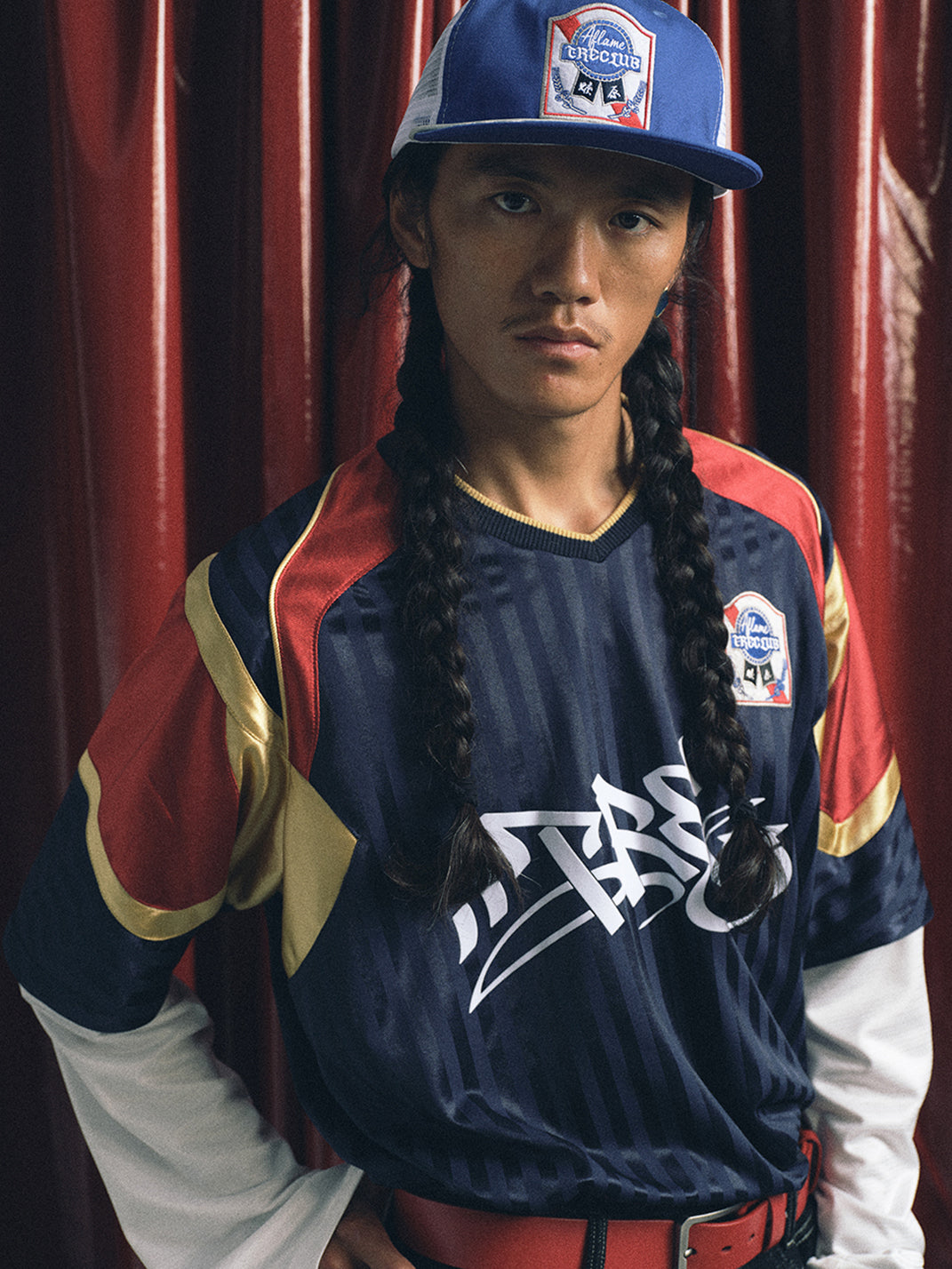 TREclub | Silky Mock Two Piece Hockey Jersey NO.25 - PSYLOS 1, TREclub | Silky Mock Two Piece Hockey Jersey NO.25, Men's Wear, TREclub, PSYLOS 1