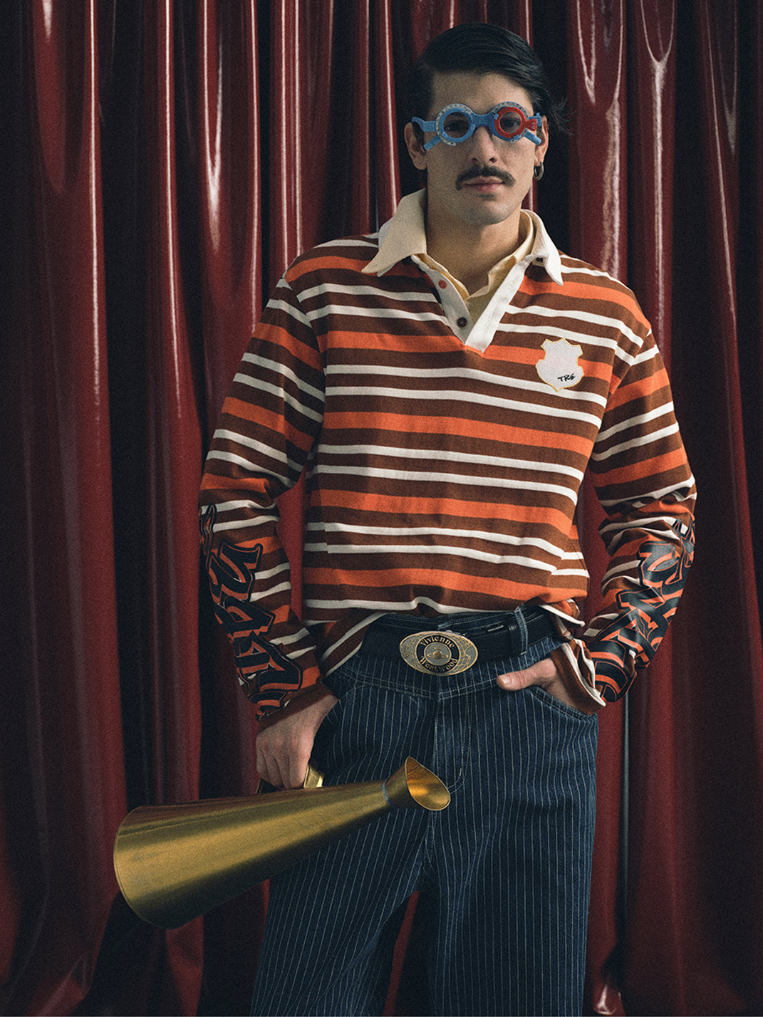 TREclub | Color Block Stripe Long Sleeve - PSYLOS 1, TREclub | Color Block Stripe Long Sleeve, Men's Wear, TREclub, PSYLOS 1