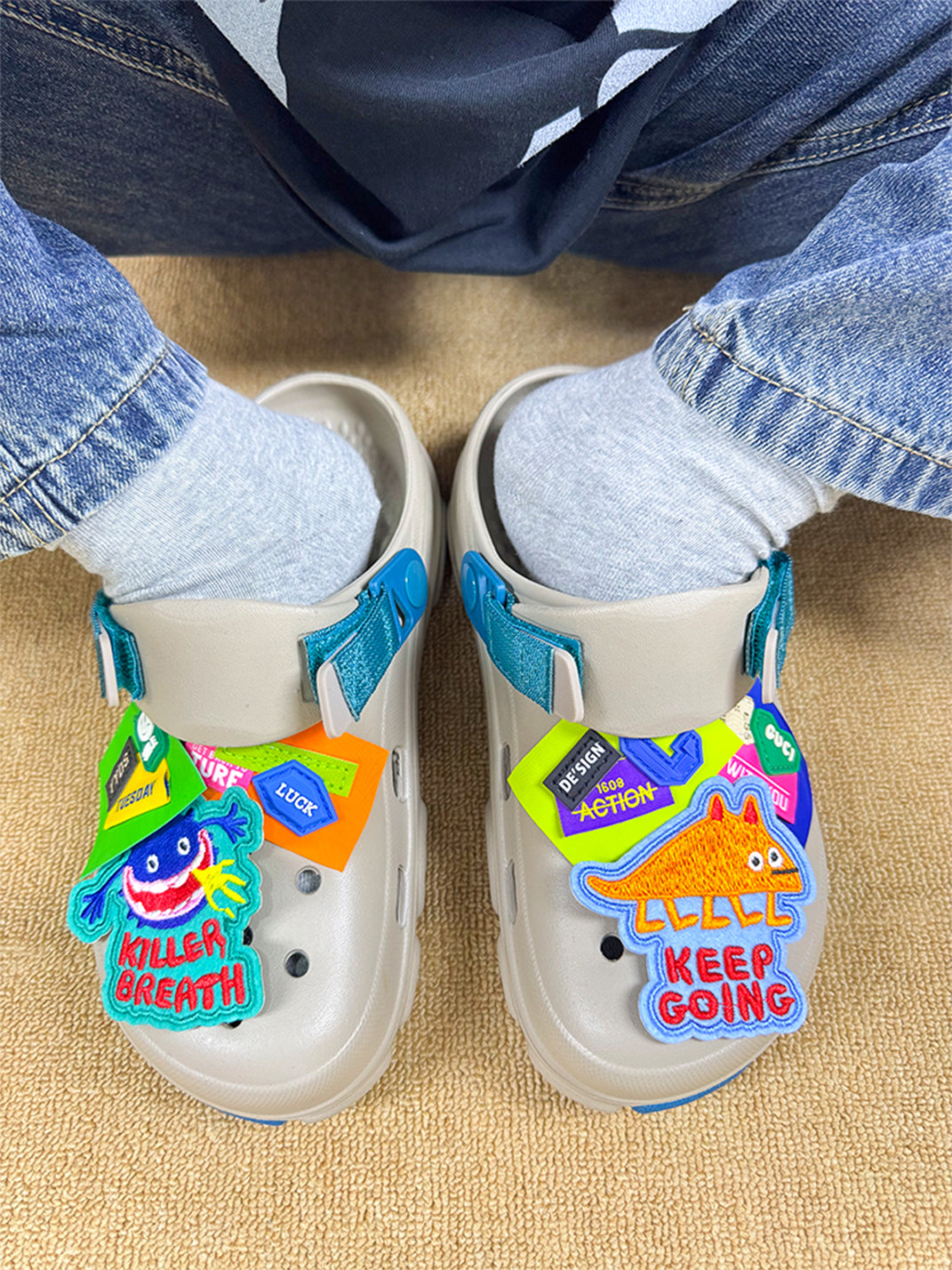 UNFAIR | Monster Clogs Thick Sole Outdoor Sandals - PSYLOS 1, UNFAIR | Monster Clogs Thick Sole Outdoor Sandals, Sandals, UNFAIR, PSYLOS 1