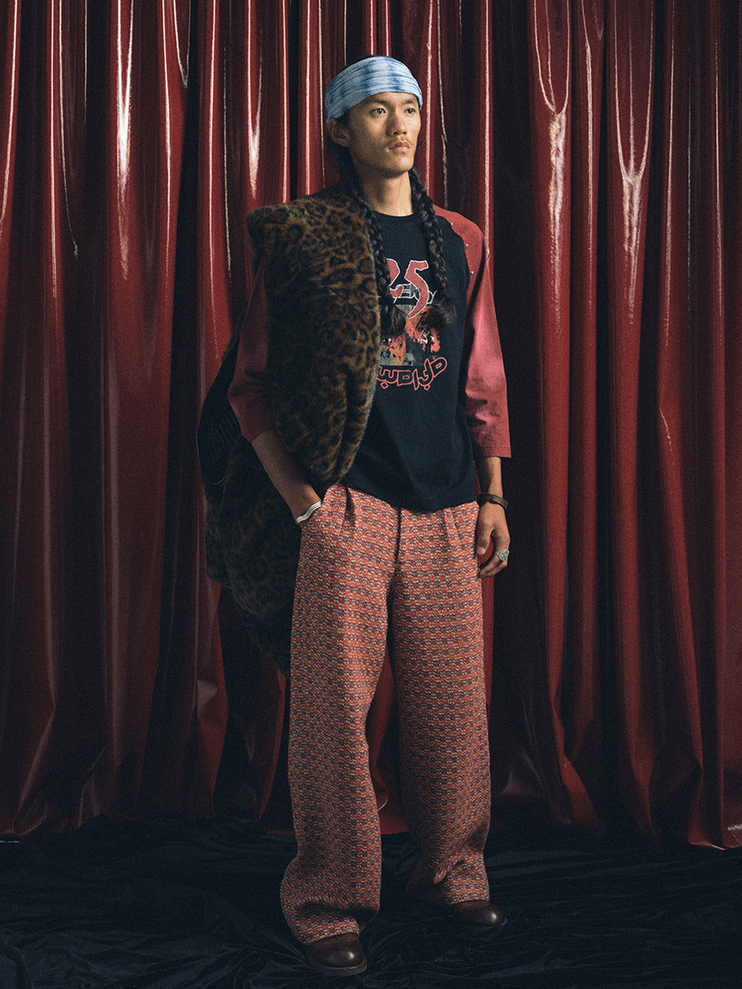 TREclub | Color-Blocked Graphic Print 3/4 Sleeve - PSYLOS 1, TREclub | Color-Blocked Graphic Print 3/4 Sleeve, Men's Wear, TREclub, PSYLOS 1